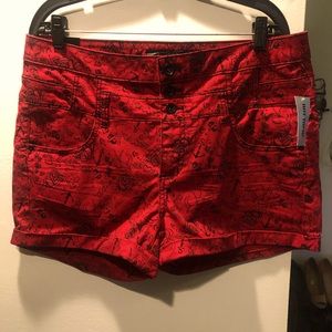 Tattoo Art high waisted shorts
